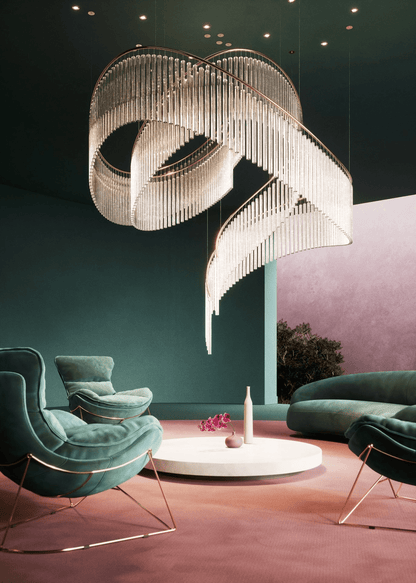 Crystal Spin Customize Chandelier