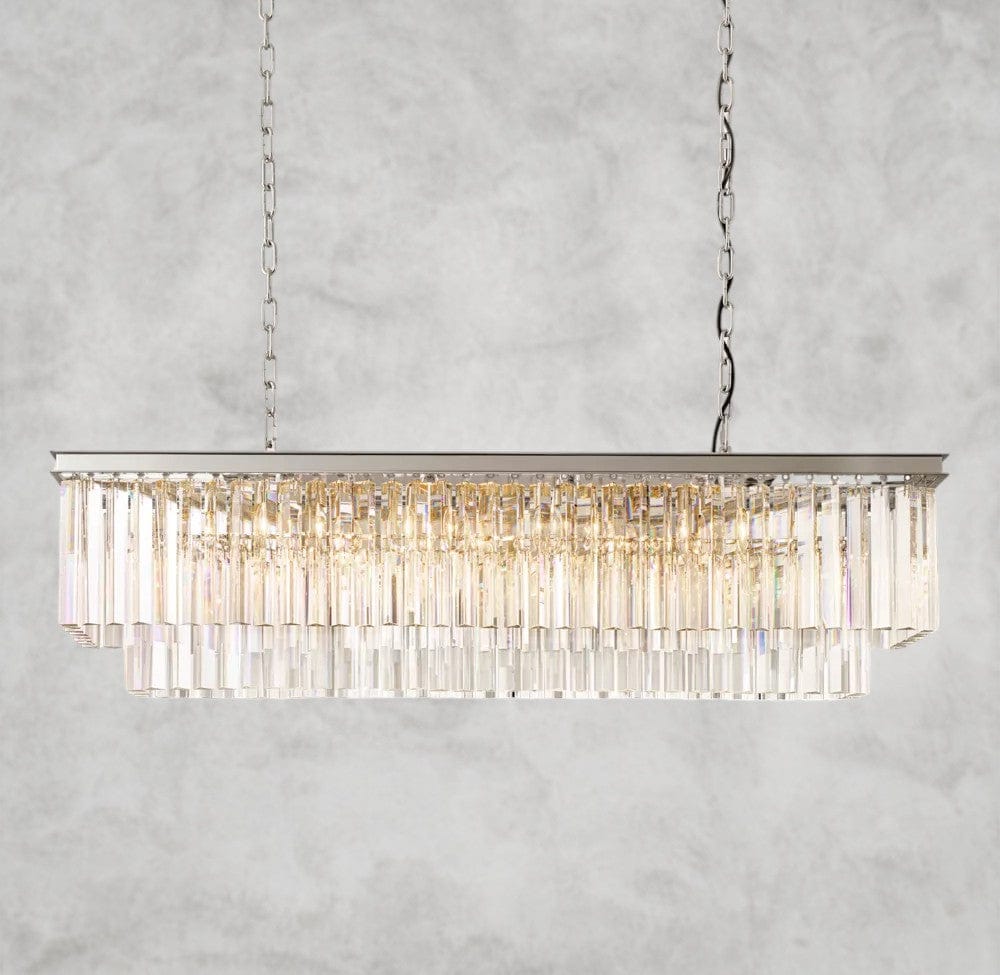 1920s Odeoon Rectangular Chandelier