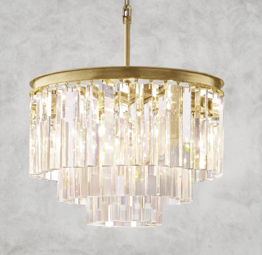 1920s Oddeon Round Chandelier