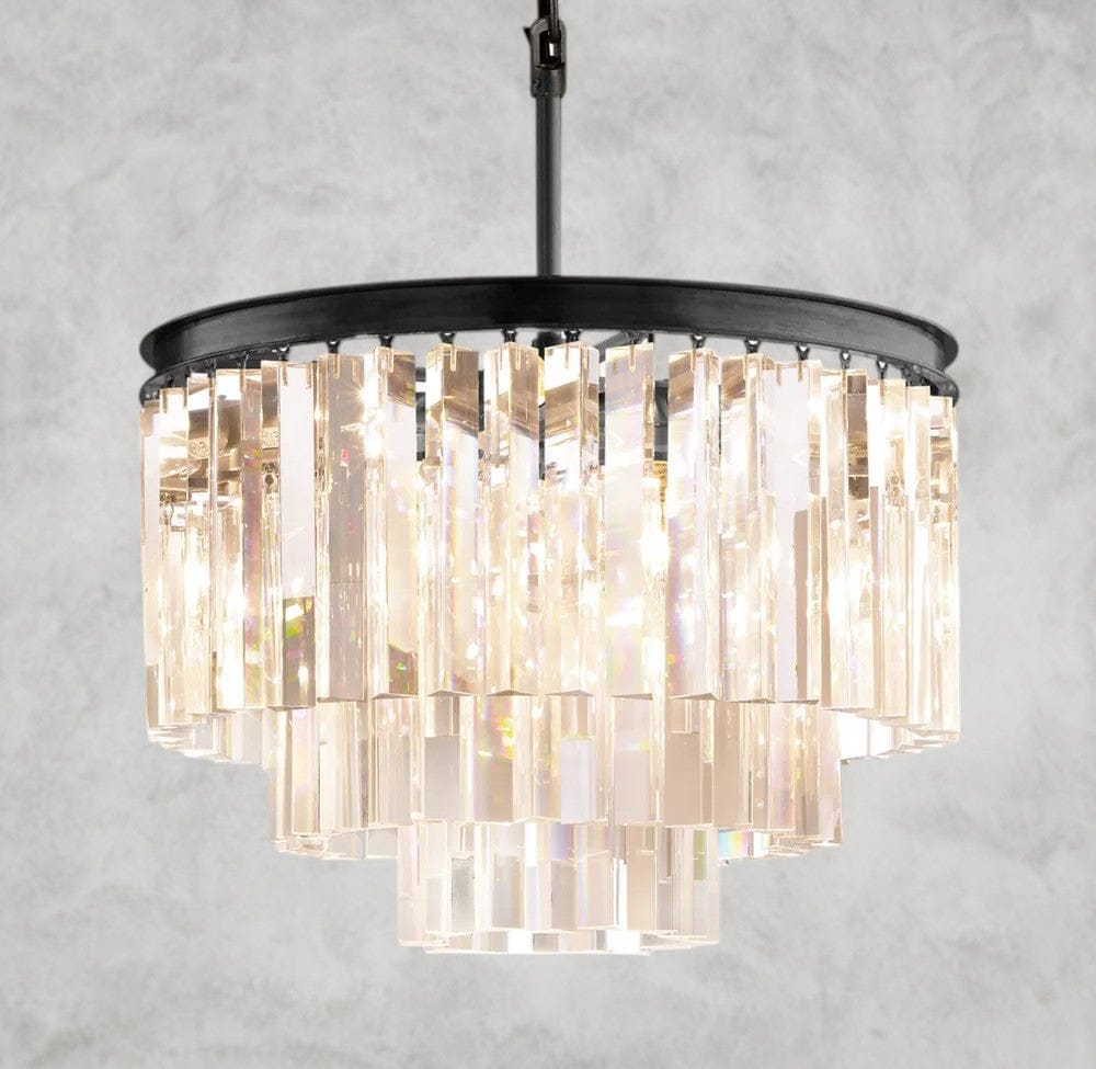 1920s Oddeon Round Chandelier