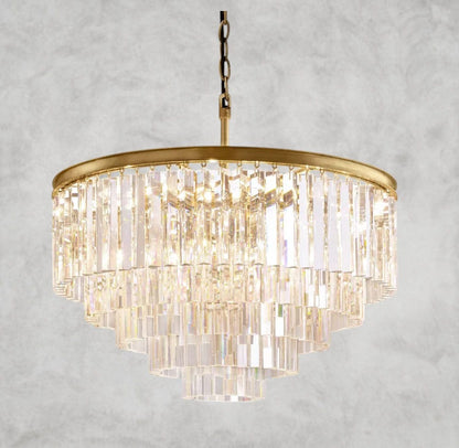 1920s Oddeon Round Chandelier