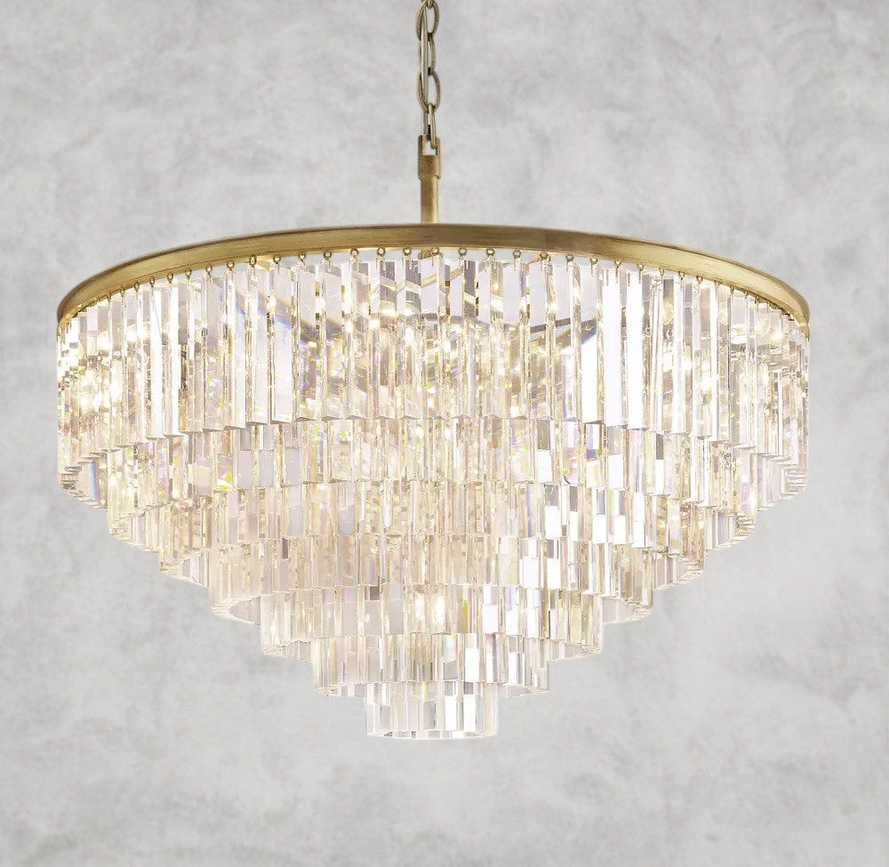 1920s Oddeon Round Chandelier