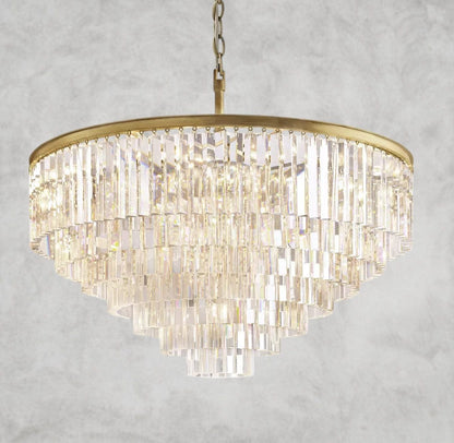 1920s Oddeon Round Chandelier