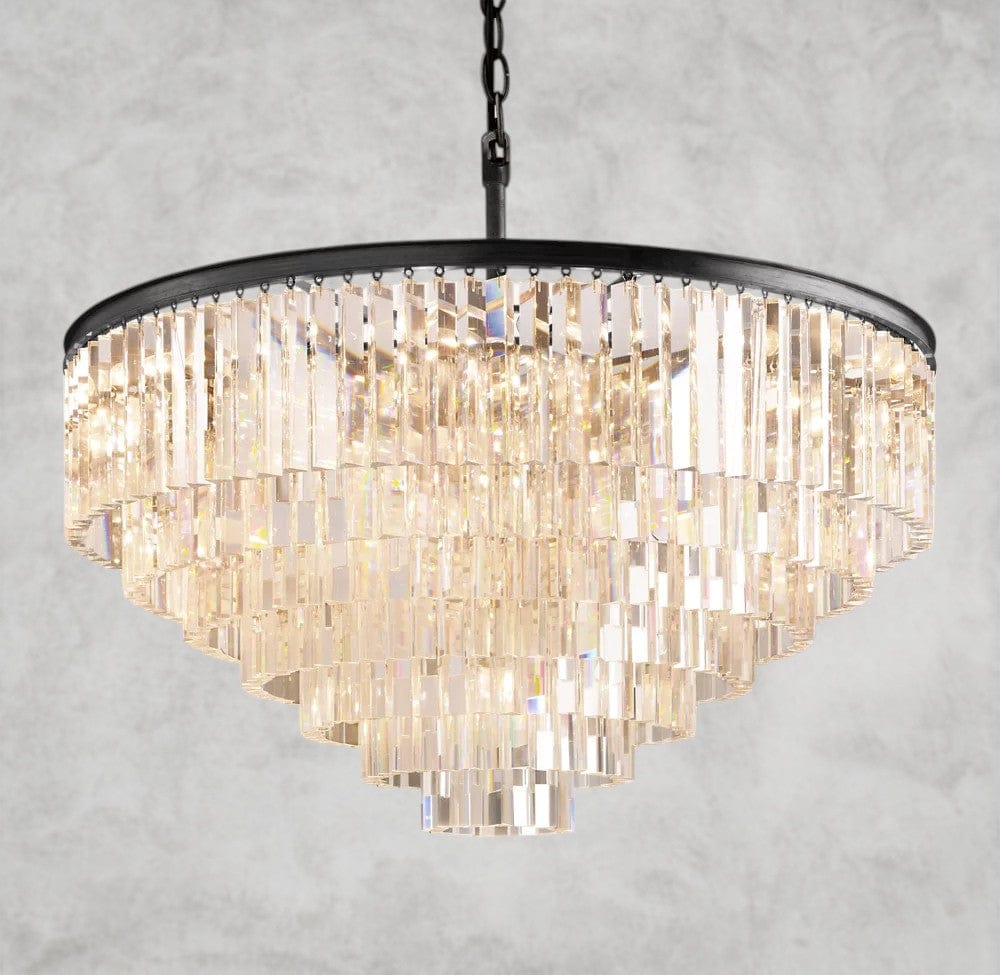 1920s Oddeon Round Chandelier