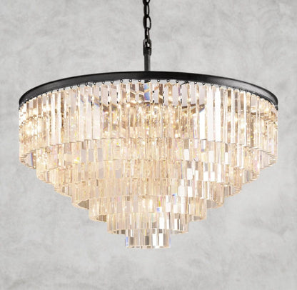 1920s Oddeon Round Chandelier