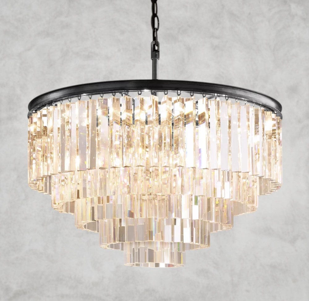 1920s Oddeon Round Chandelier
