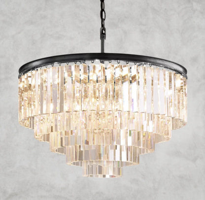 1920s Oddeon Round Chandelier