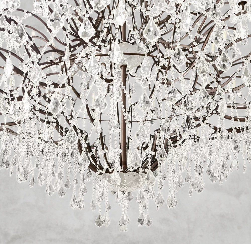 1920s Roco Round Chandelier 18" 28" 33" 40" 60" 101"