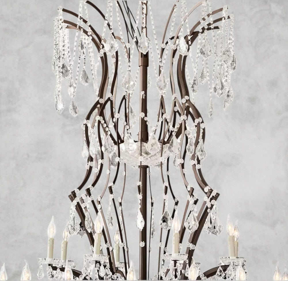 1920s Roco Round Chandelier 18" 28" 33" 40" 60" 101"