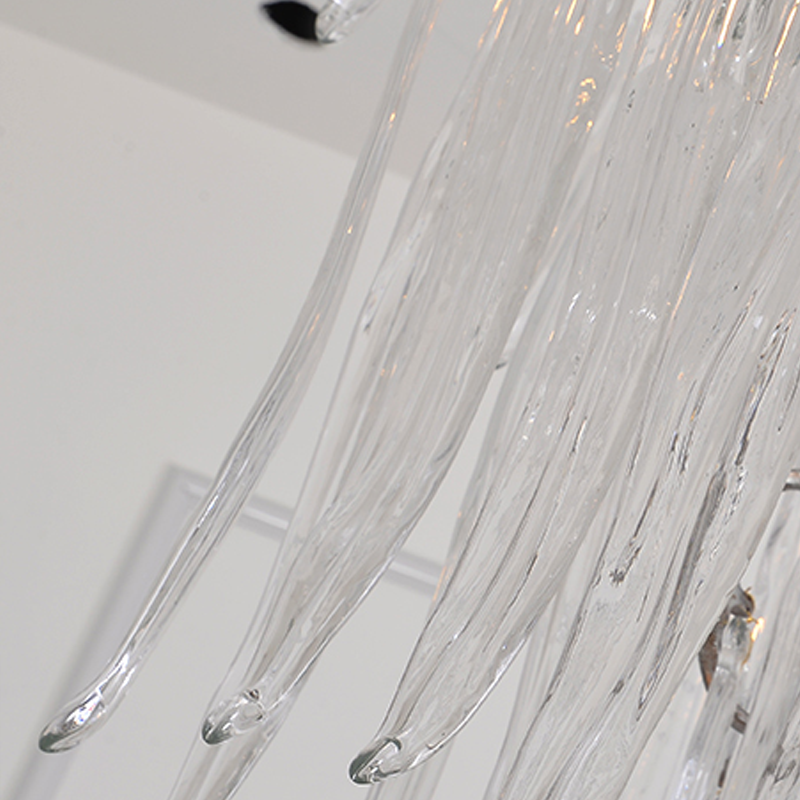 Luxury Crystal Branch Staircase Chandelier
