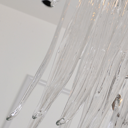 Luxury Crystal Branch Staircase Chandelier
