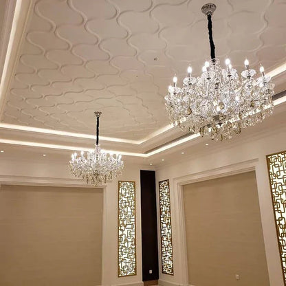 Allumage Extra Wide Classic Crystal Chandelier