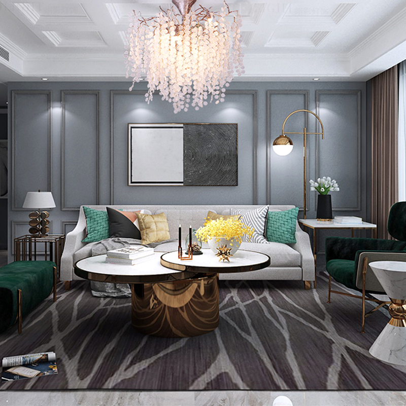 Elliie Modern Crystal Branch Chandelier