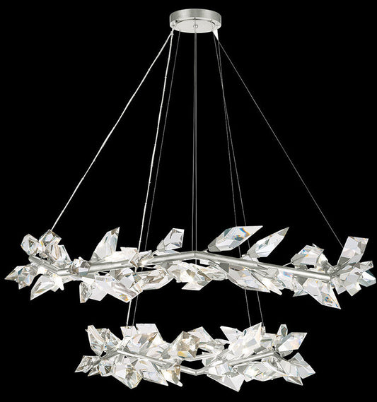 Addisson 55" Round Crystal Chandelier