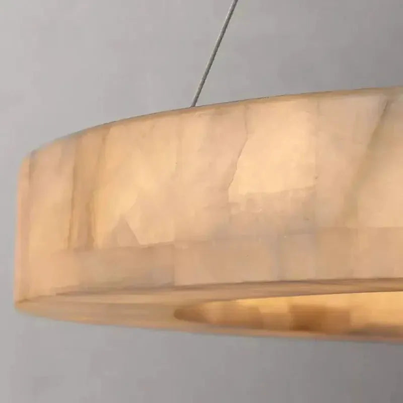 3-Tier Round Marble Chandelier