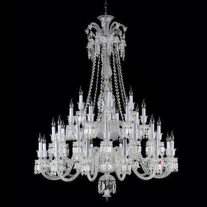 36 Lights Baccarat Crystal Chandelier