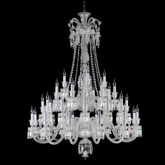36 Lights Baccarat Crystal Chandelier