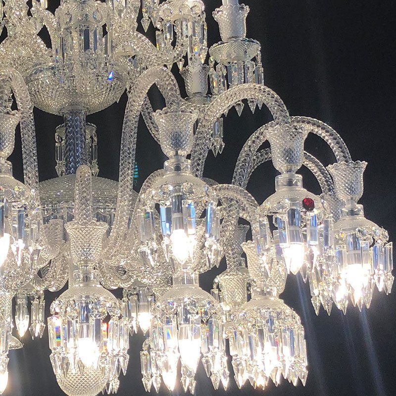 36 Lights Solstice Chandelier Clear Big Lighting