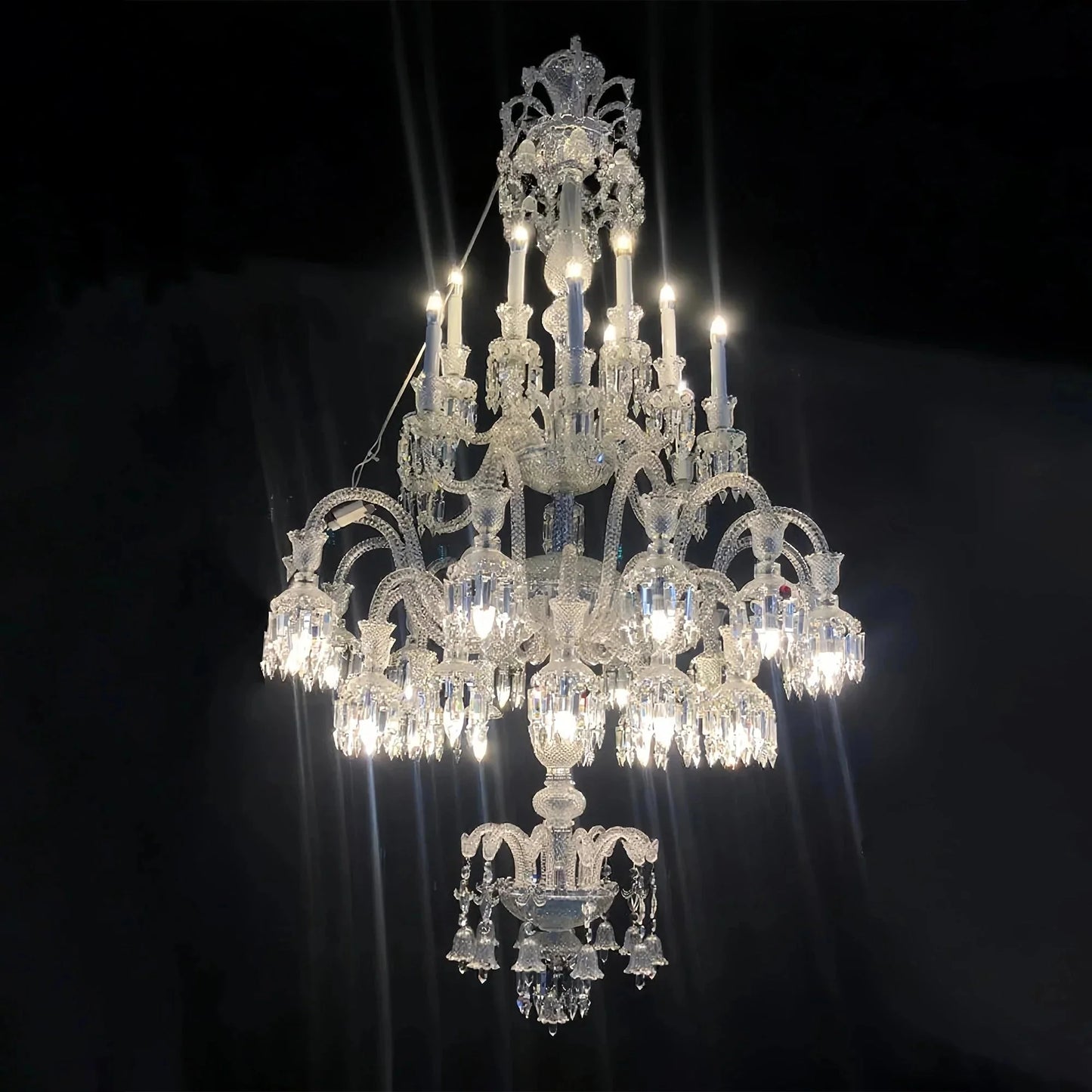 36 Lights Solstice Chandelier Clear Big Lighting