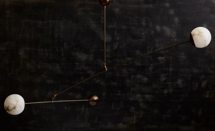 Alabaster Mobile Chandelier