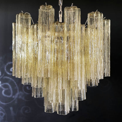 Muraano Yellow Chandelier 36 tubes