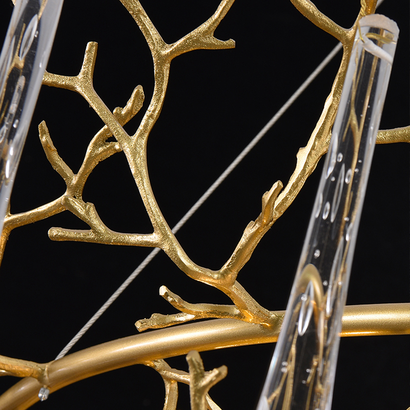 Agnnes Round Branch Crystal Chandelier