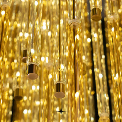 Echho Layered Rectangular Chandelier