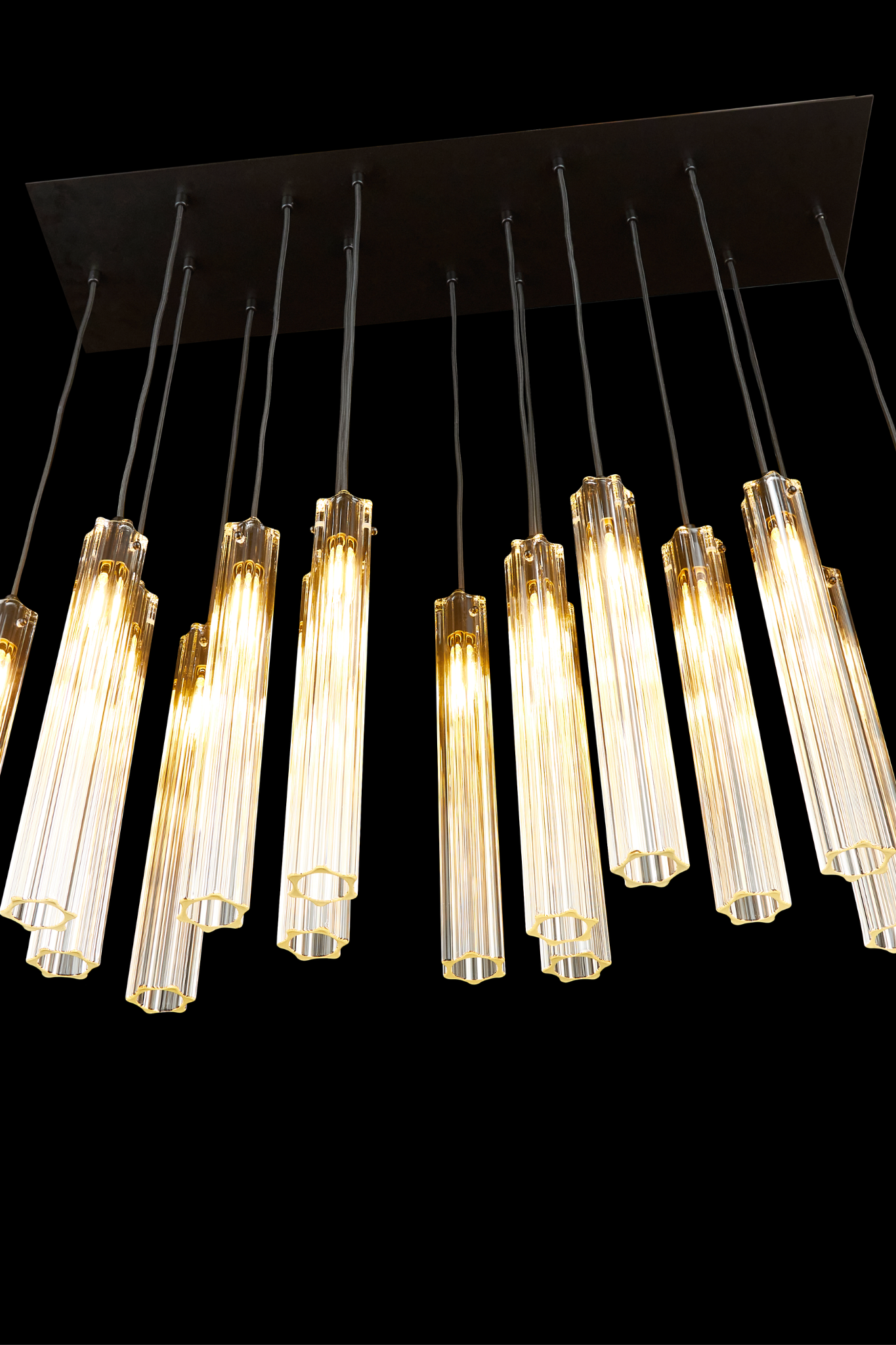 Edeen Multi Spot Glass Chandelier