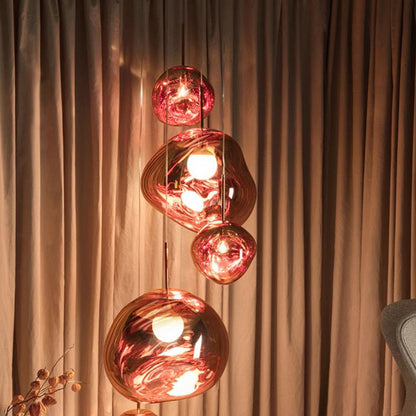 Lava Chandelier Villa Loft Duplex Stairwell Pendant Light
