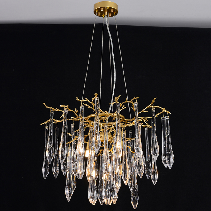 Agnnes Round Branch Crystal Chandelier