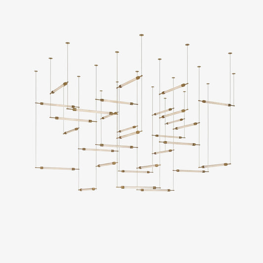 Crystal Grid Customize Chandelier