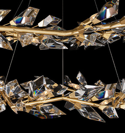 Addisson 55" Round Crystal Chandelier