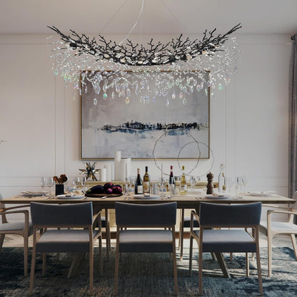 Solara Rectangular Tree Branch Chandelier 55" 72" Tree Branch