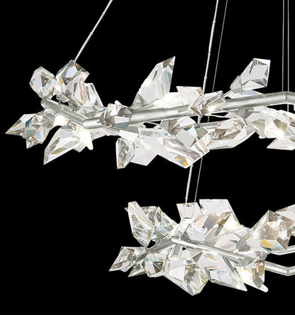 Addisson 55" Round Crystal Chandelier