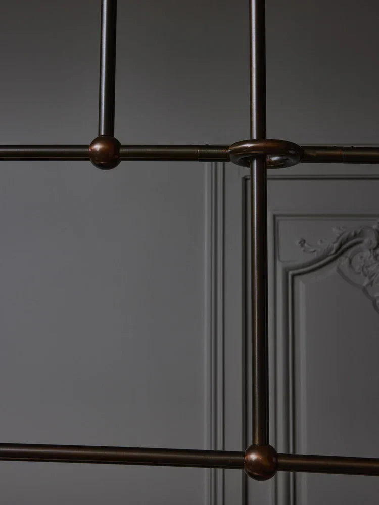 Alabaster Double Pendulum Chandelier