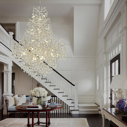 Solara Round Tree Branch Chandelier 47"