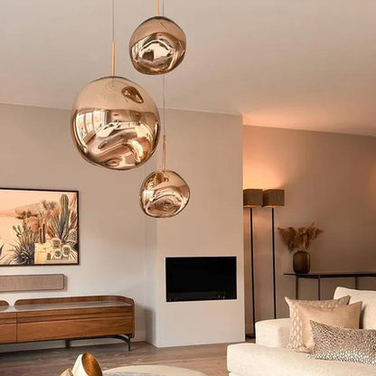 Lava Chandelier Villa Loft Duplex Stairwell Pendant Light