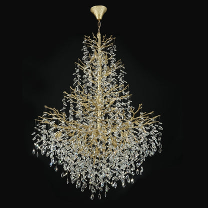 Solara Round Tree Branch Chandelier 47"