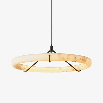Alabaster Ring Pendant Lamp
