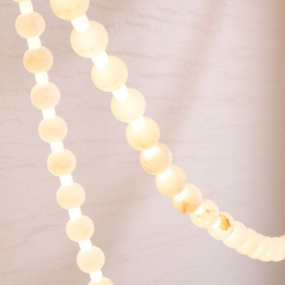 Alabaster Pearl Necklace Chandelier