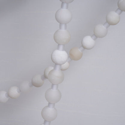 Alabaster Pearl Necklace Chandelier