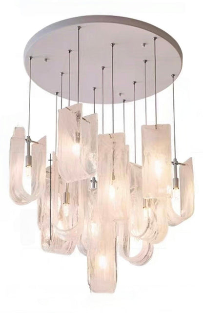 Luminous Waves Chandelier by Aurorae Lighting