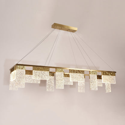 Aimmee LED Rectangle Chandelier