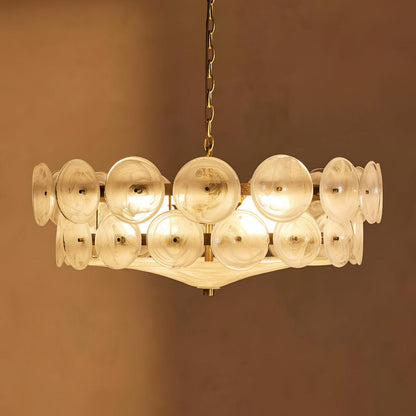 Disc Murano Chandelier