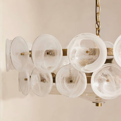 Disc Murano Chandelier