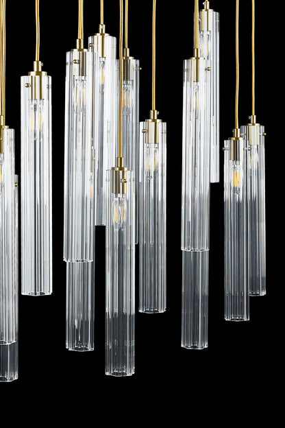 Edeen Multi Spot Glass Chandelier