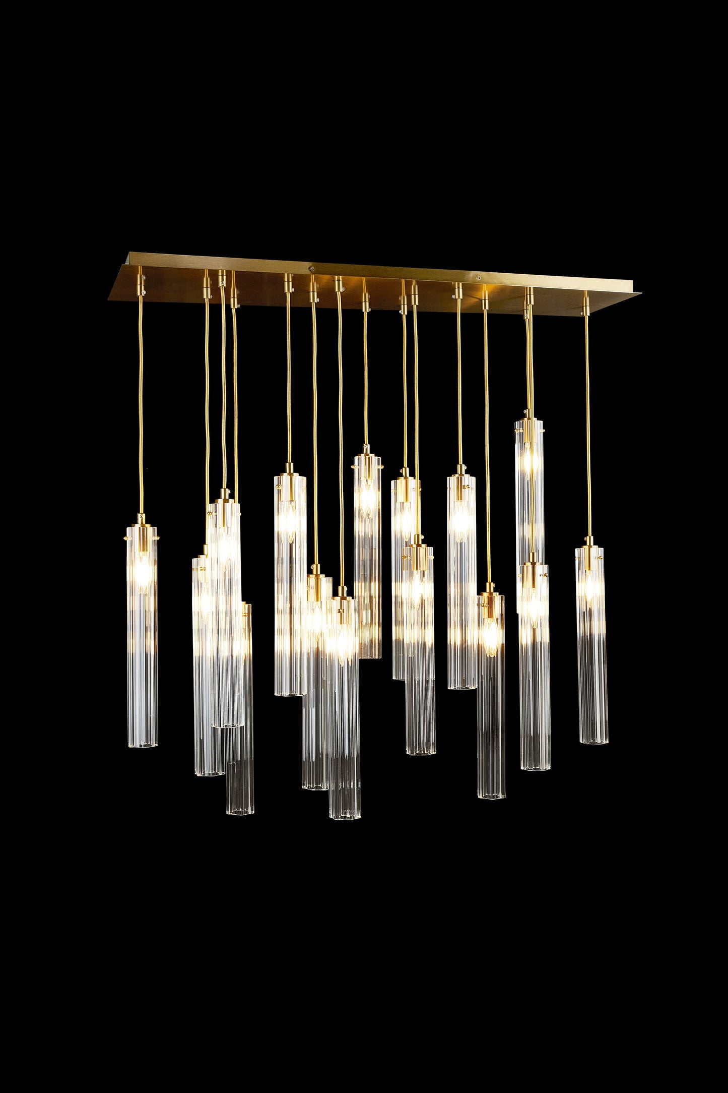 Edeen Multi Spot Glass Chandelier