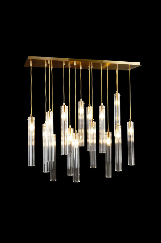 Edeen Multi Spot Glass Chandelier