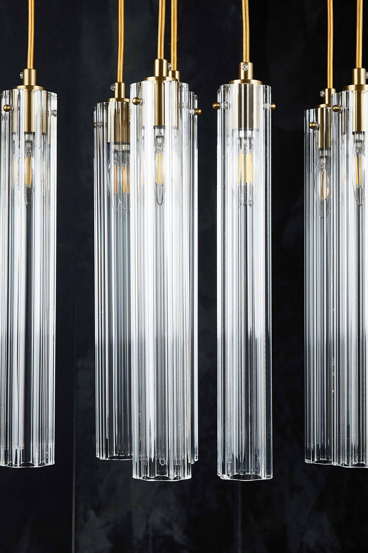 Edeen Multi Spot Glass Chandelier