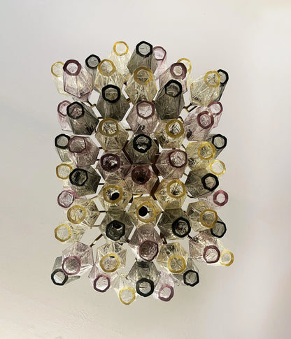 Poliedri Murano Colorful Chandelier